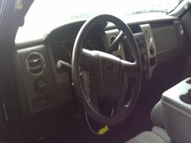 2012 FORD F-15, SILVER, XLT MODEL, CREW CAB, 3.5L TURBO, 4X4, F26356